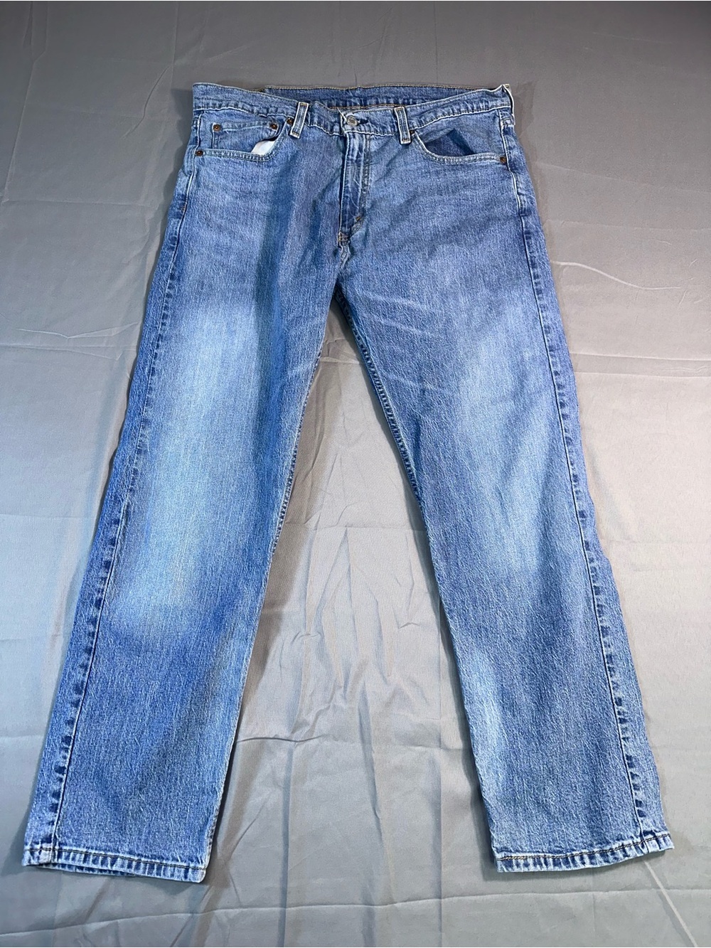 Levis 505 Mens Jeans 36x29 Blue Denim  Red Tab 5 Pocket Casual